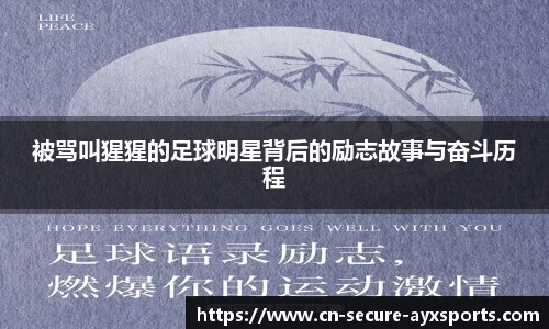 被骂叫猩猩的足球明星背后的励志故事与奋斗历程